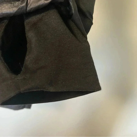 Athleta down puffer faux fur  hood black jacket - Picture 3 of 9